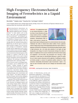 High-Frequency Electromechanical Imaging of Ferroelectrics in a