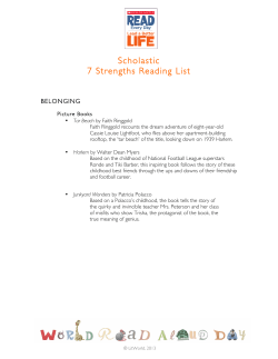 Scholastic 7 Strengths Reading List