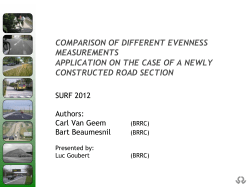 comparison of different evenness measurements application on the