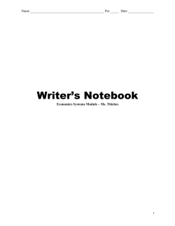 Writer`s Notebook - Reach Associates