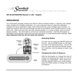 SM-28 Product Manual