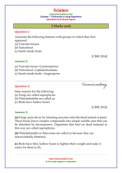 3 Marks each - Tiwari Academy