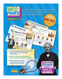 InfoPairs Brochure