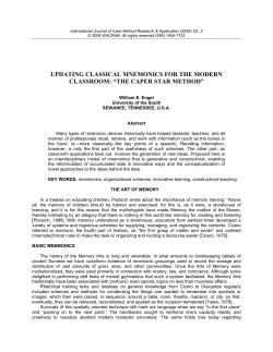 The Caper Star Method