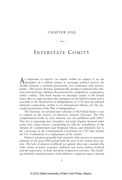 Interstate Cooperation, Second Edition