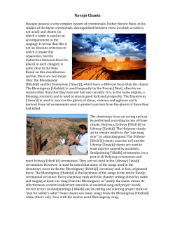 Navajo Chants