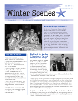 Staff News - Family Vacation Center