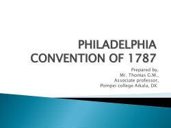 philadelphia convention of 1787