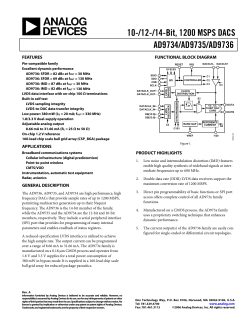 AD9734/AD9735/AD9736 10-/12-/14