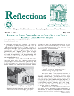 The Bean Creek History Project