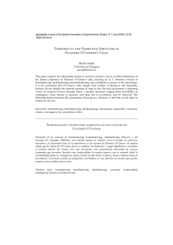Temporality and Narrative Structure in Flannery O