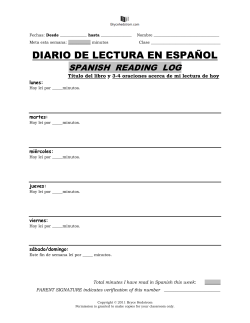 READING_LOG-Spanish