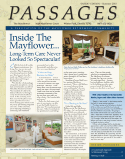 Passages Newsletter - Summer 2010