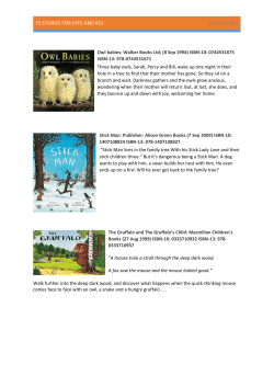FS Stories for EYFS and KS1 - Parkhead Community Primary School