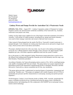 PDF - Lindsay Corporation