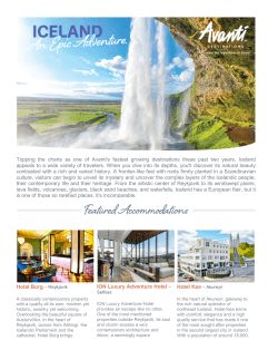 Topping the charts as one of Avanti`s fastest growing destinations