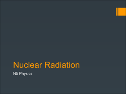 N5 Nuclear Radiation