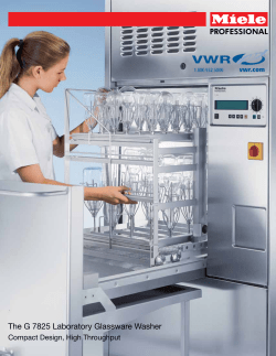 The G 7825 Laboratory Glassware Washer