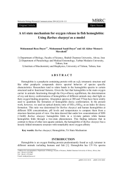 A tri state mechanism for oxygen release in fish hemoglobin: Using