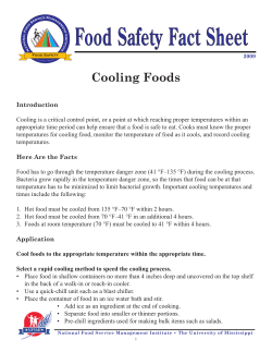 Cooling Foods