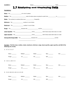 Notes Handout