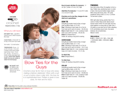 Bow Ties for the Guys