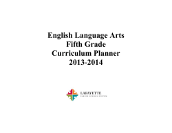 English Language Arts