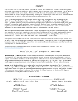 SATIRE - Spring Branch ISD