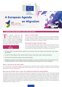 Emergency Trust Fund for Africa