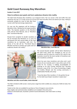 Gold Coast Runaway Bay Marathon