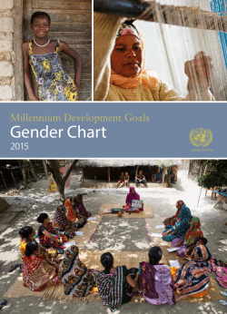 Gender Chart - MDG Indicators