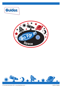 Go For It! Space - Guides