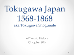 aka Tokugawa Shogunate - Mat