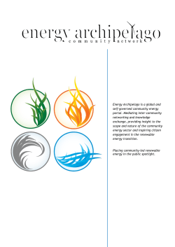 Energy Archipelago is a global and self