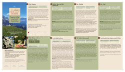 Suggested walking routes from the Gasthof