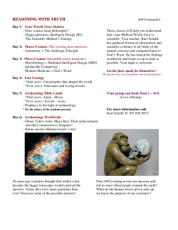 Science and Scripture