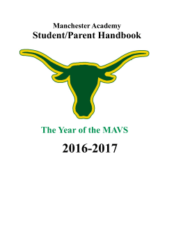 Student/Parent Handbook