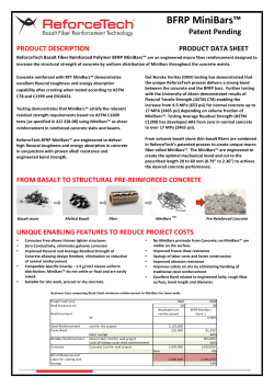 RFT BFRP MiniBars EN 120711 - Smart Development Sweden AB
