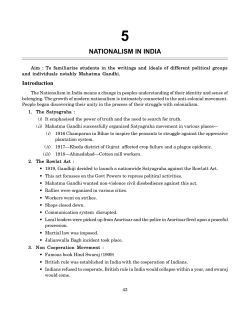 nationalism in india