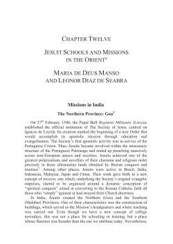 chapter twelve jesuit schools and missions in the orient1 maria de