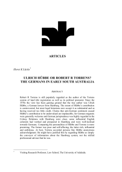 the germans in early south australia