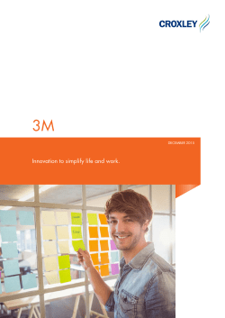 Innovation to simplify life and work.
