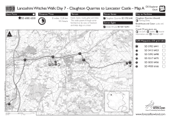 Lancashire Witches Walk: Day 7 - Claughton Quarries to Lancaster