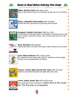 GHES 2014 Summer Reading Lists