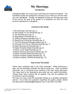 15 My Showings - Listingbook.com