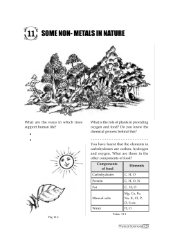 some non- metals in nature