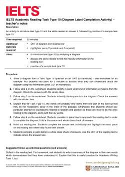 (Diagram Label Completion) Activity
