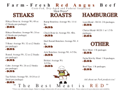 Meat B - KK Farms Red Angus