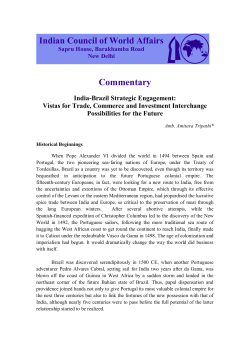 India-Brazil Strategic Engagement