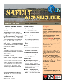 Newsletter Sept 2016